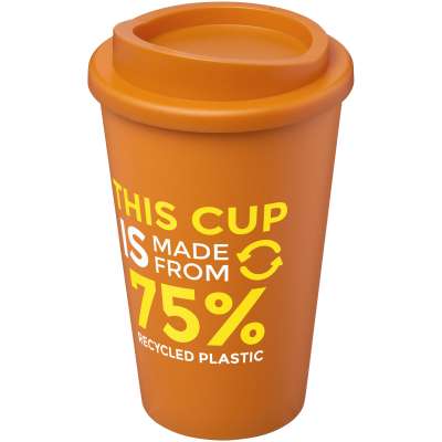 Tazza termica Americano® Eco da 350 ml in plastica riciclata - cod. P210422