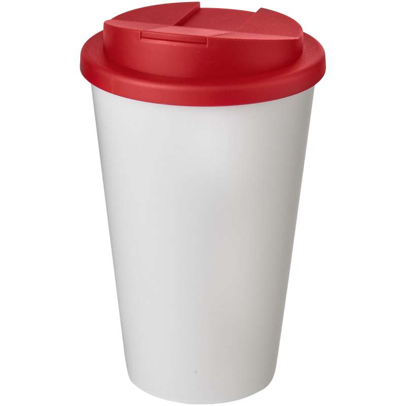 Bicchiere termico promozionale da 350 ml con coperchio ermetico - cod. P210695