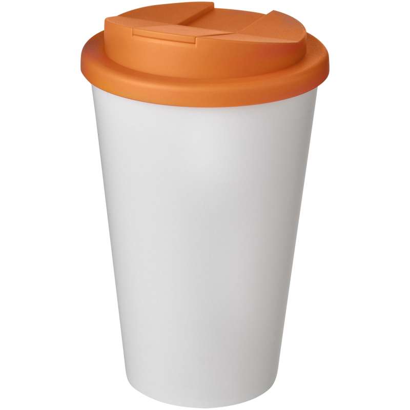 Bicchiere termico promozionale da 350 ml con coperchio ermetico - cod. P210695