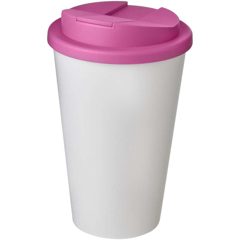 Bicchiere termico promozionale da 350 ml con coperchio ermetico - cod. P210695