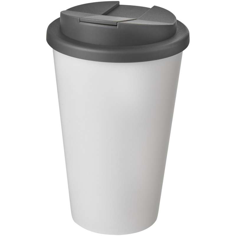 Bicchiere termico promozionale da 350 ml con coperchio ermetico - cod. P210695