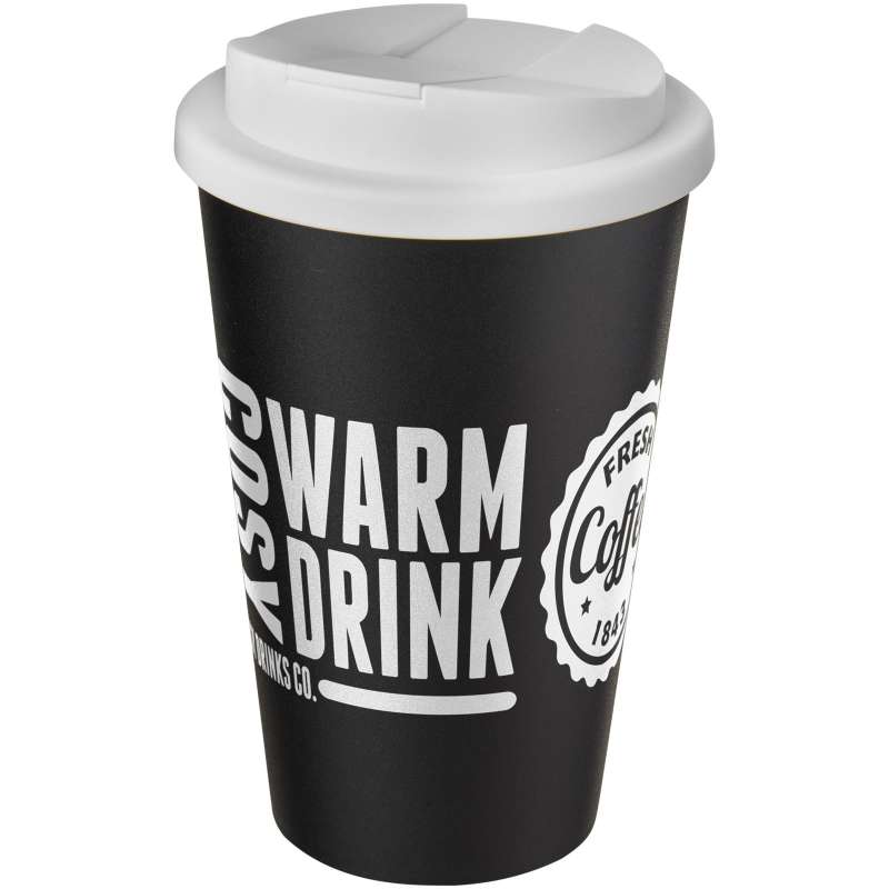 Bicchiere termico promozionale da 350 ml con coperchio ermetico - cod. P210695