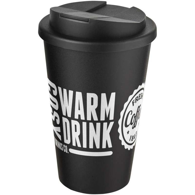 Bicchiere termico promozionale da 350 ml con coperchio ermetico - cod. P210695