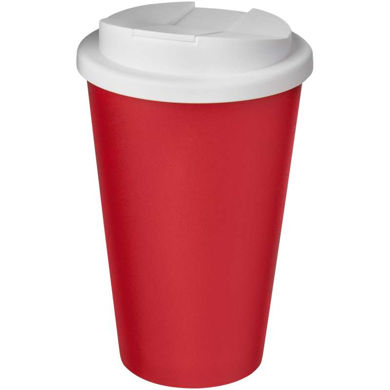 Bicchiere termico promozionale da 350 ml con coperchio ermetico - cod. P210695