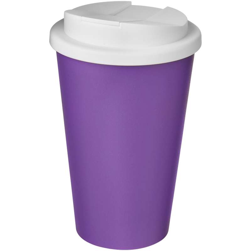 Bicchiere termico promozionale da 350 ml con coperchio ermetico - cod. P210695