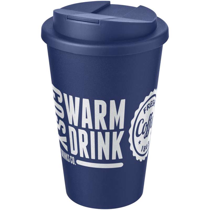 Bicchiere termico promozionale da 350 ml con coperchio ermetico - cod. P210695