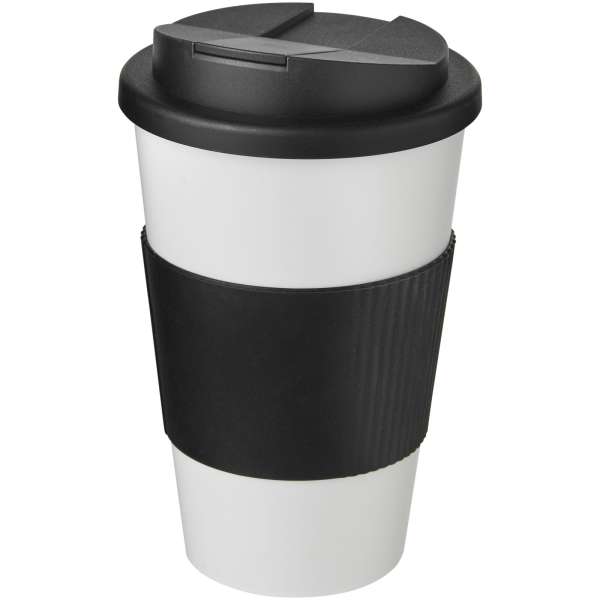 Tazza termica Americano® da 350 ml con impugnatura e coperchio ermetico - cod. P210696