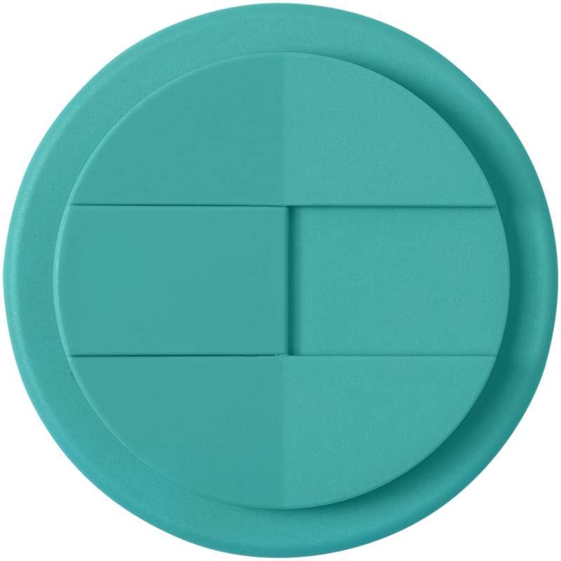 Bicchiere termico con impugnatura e coperchio ermetico da 350 ml - cod. P210696