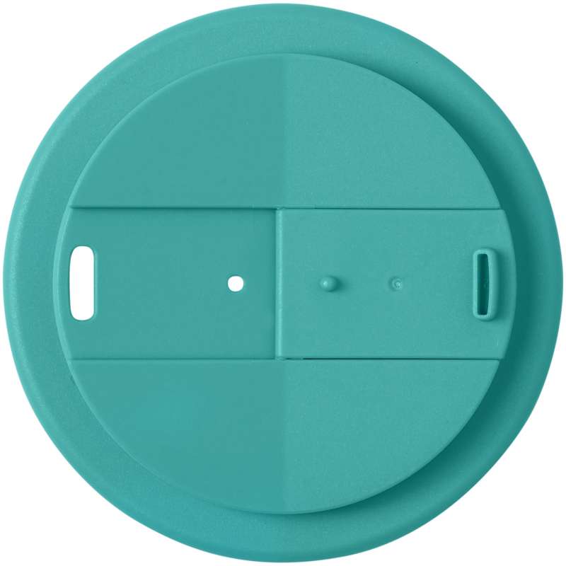 Bicchiere termico con impugnatura e coperchio ermetico da 350 ml - cod. P210696