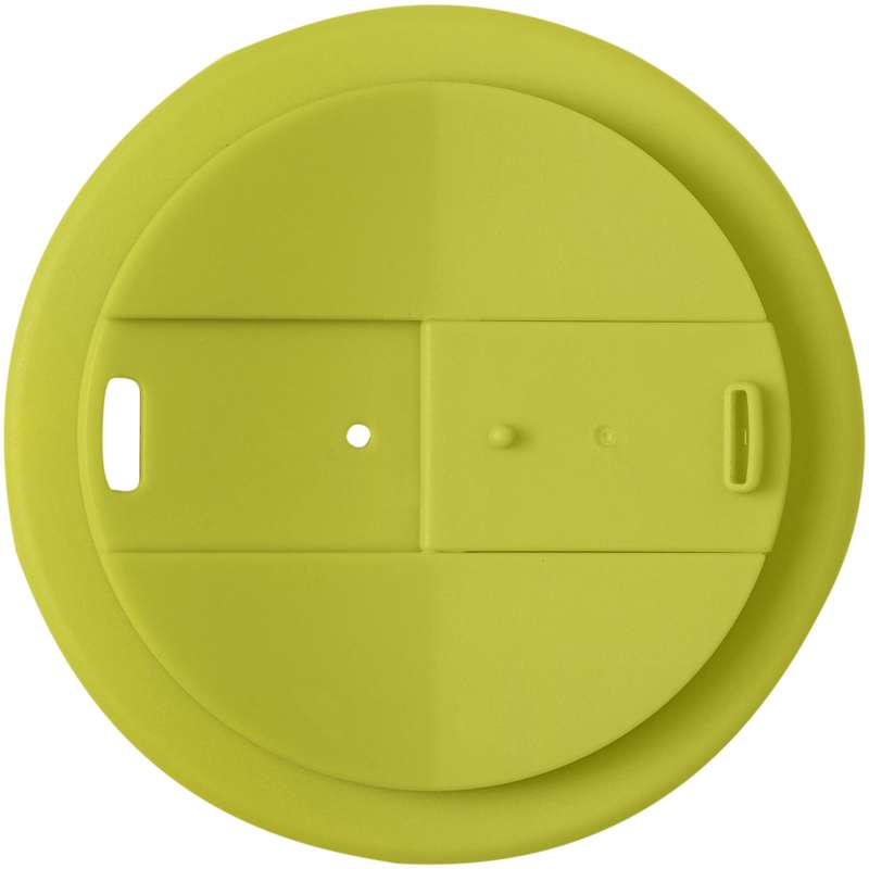 Bicchiere termico con impugnatura e coperchio ermetico da 350 ml - cod. P210696