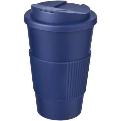 Tazza termica Americano® da 350 ml con impugnatura e coperchio ermetico - cod. P210696