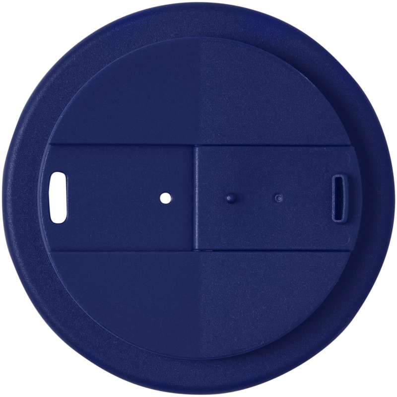 Bicchiere termico con logo e scritte da 350 ml con coperchio ermetico - cod. P210697