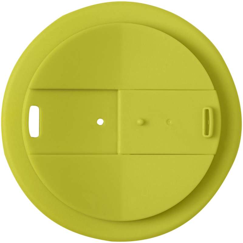 Bicchiere termico con logo e scritte da 350 ml con coperchio ermetico - cod. P210697