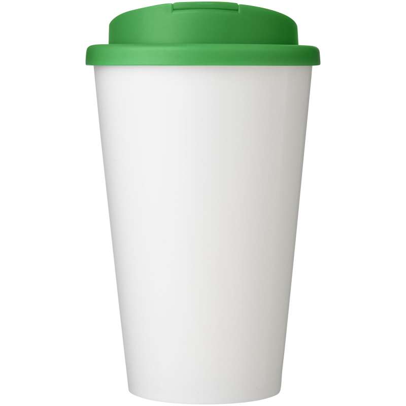 Bicchiere termico con logo e scritte da 350 ml con coperchio ermetico - cod. P210697