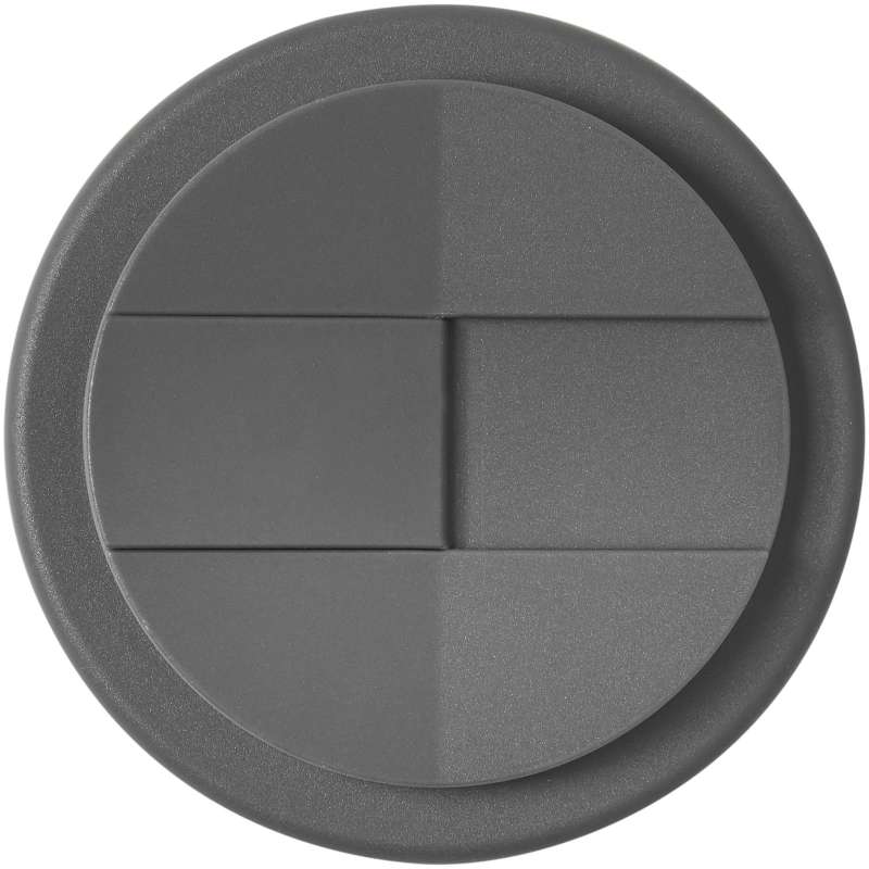 Bicchiere termico con logo e scritte da 350 ml con coperchio ermetico - cod. P210697