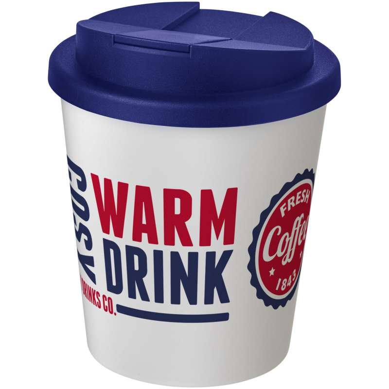 Bicchiere termico da stampare da 250 ml con coperchio ermetico - cod. P210699