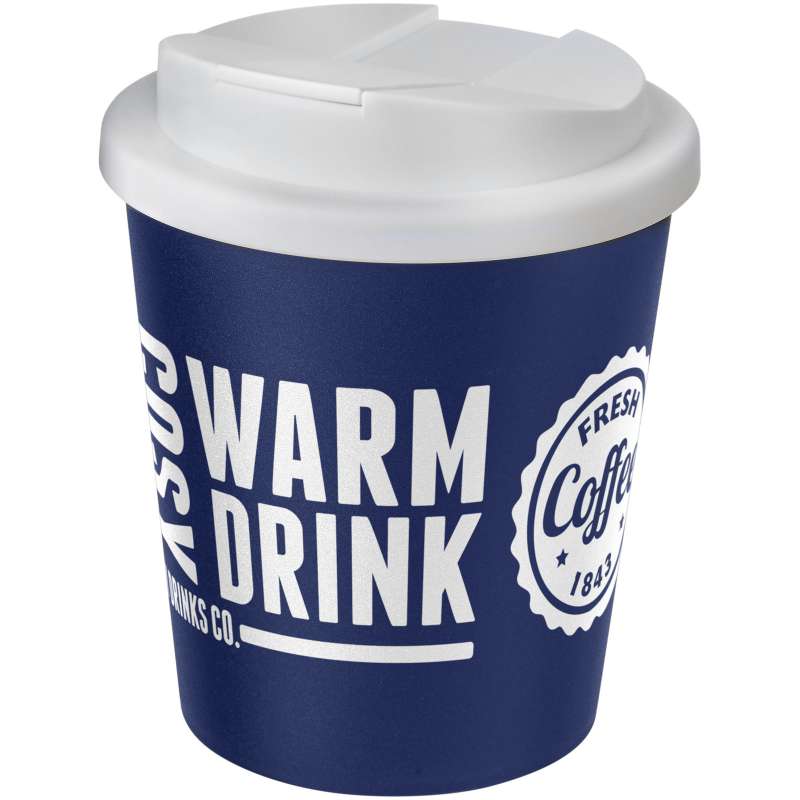 Bicchiere termico da stampare da 250 ml con coperchio ermetico - cod. P210699