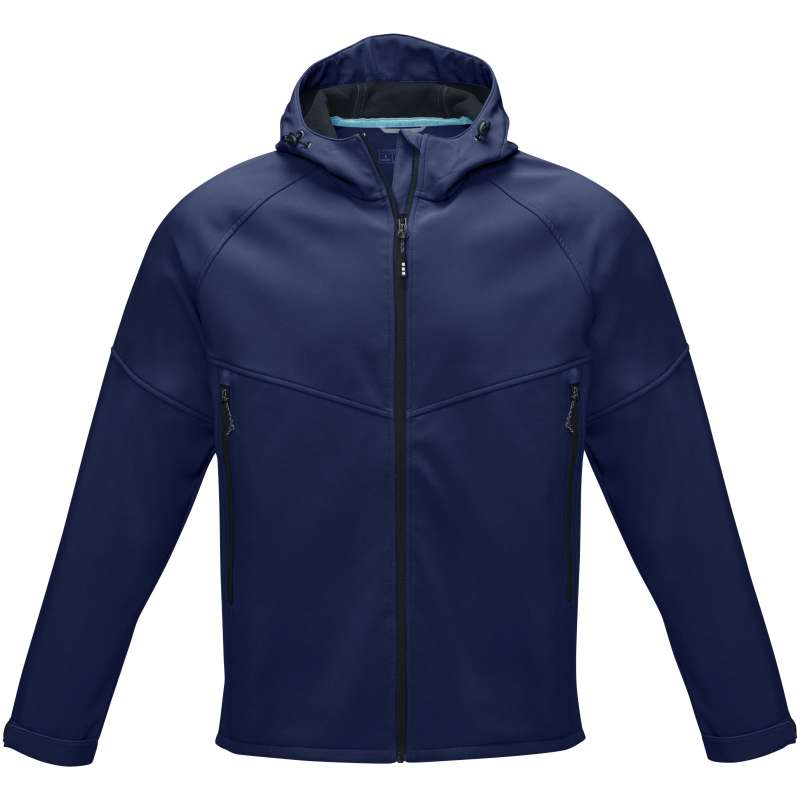 Giacca da trekking da uomo in softshell riciclato - cod. P37504