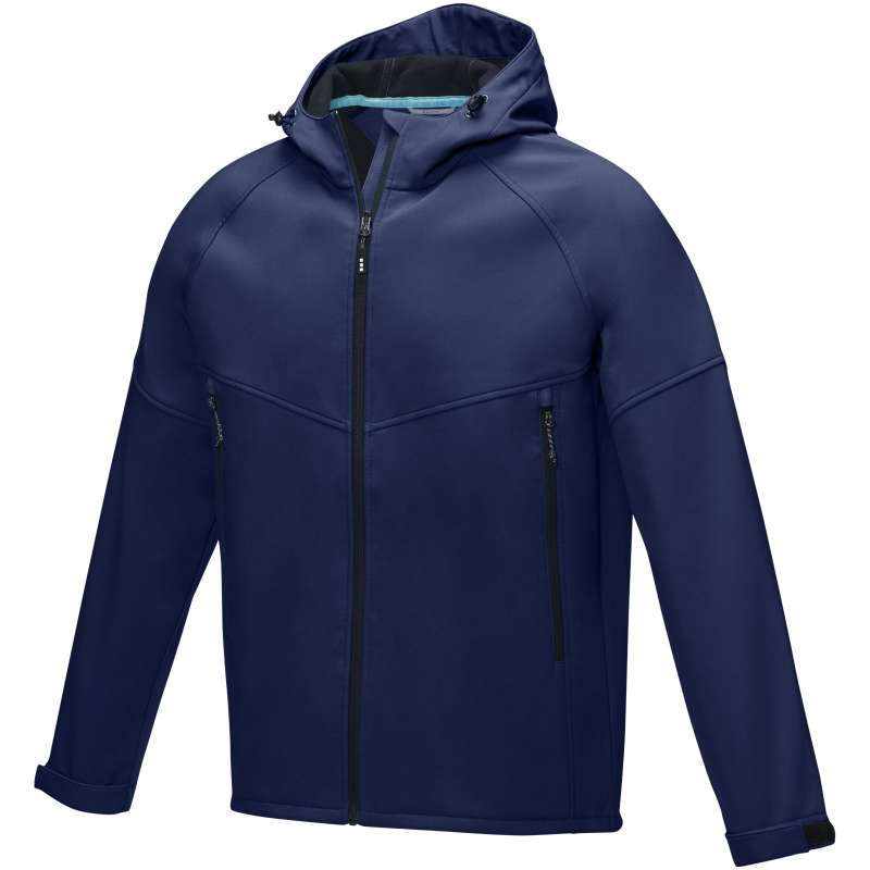 Giacca da trekking da uomo in softshell riciclato - cod. P37504