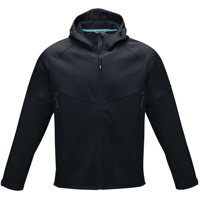 Giacca da trekking da uomo in softshell riciclato - cod. P37504