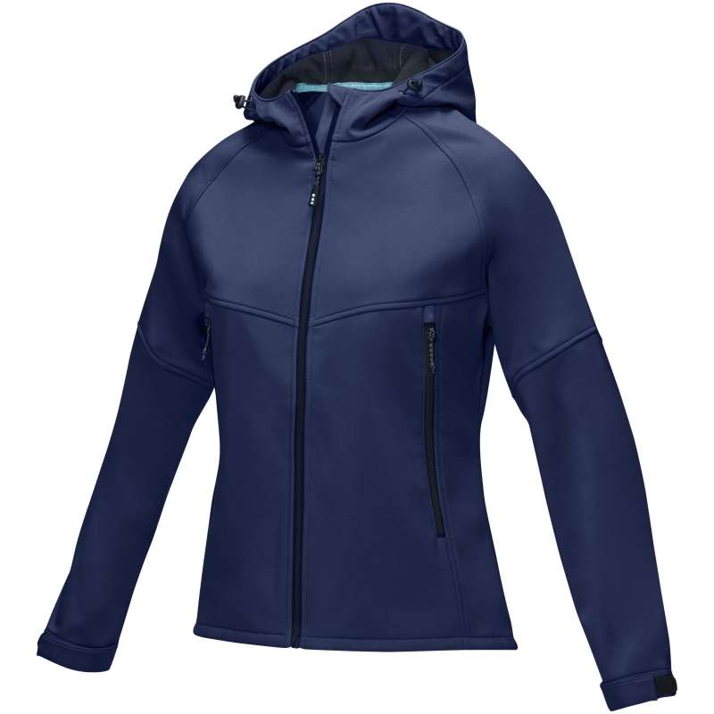 Giacca per trekking da donna in softshell riciclato - cod. P37505