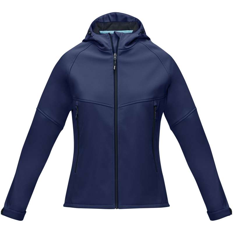 Giacca per trekking da donna in softshell riciclato - cod. P37505