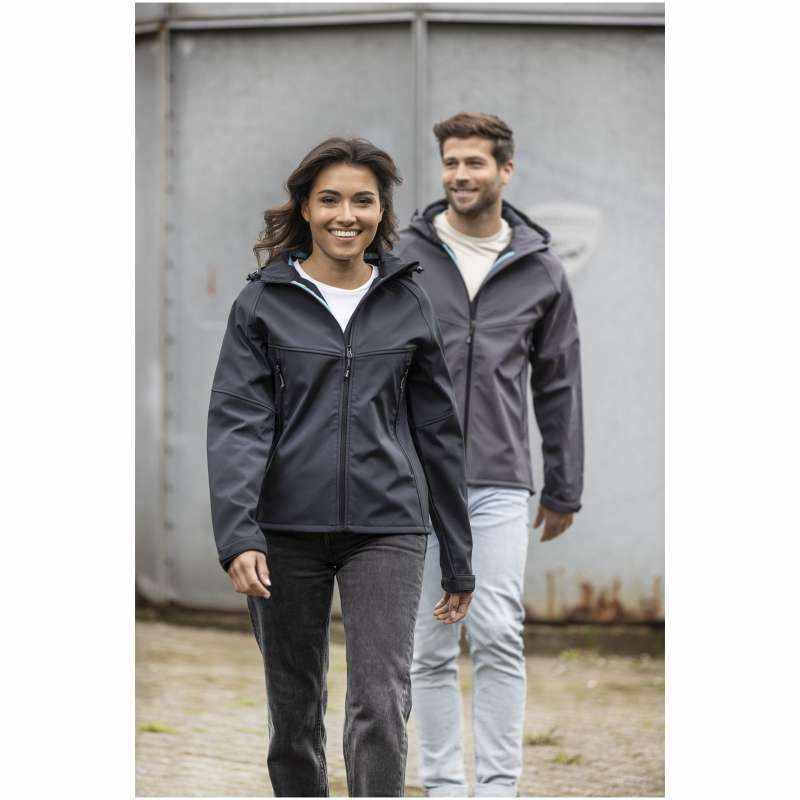 Giacca per trekking da donna in softshell riciclato - cod. P37505
