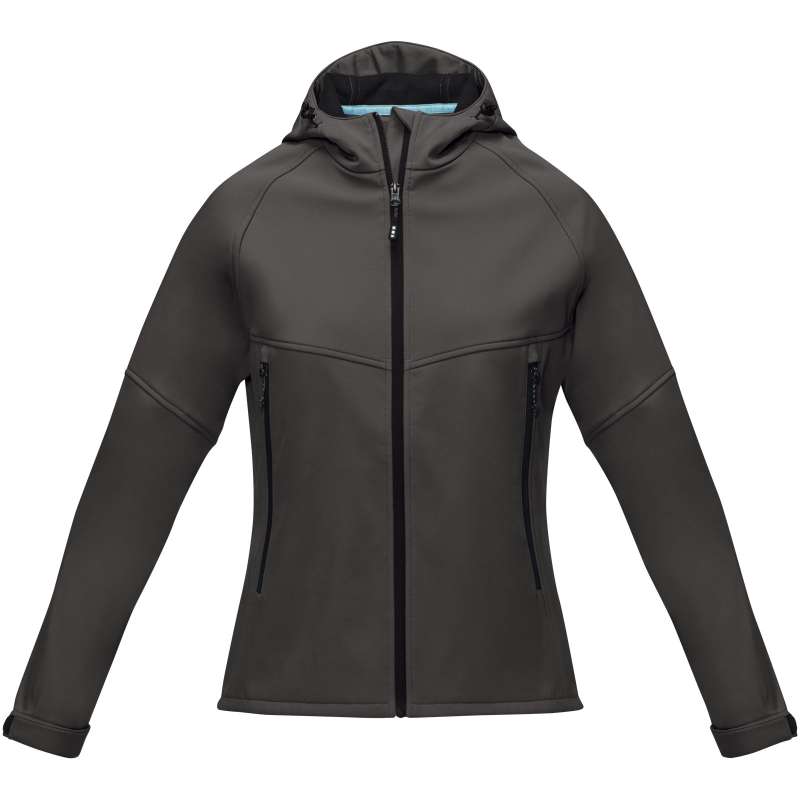 Giacca per trekking da donna in softshell riciclato - cod. P37505