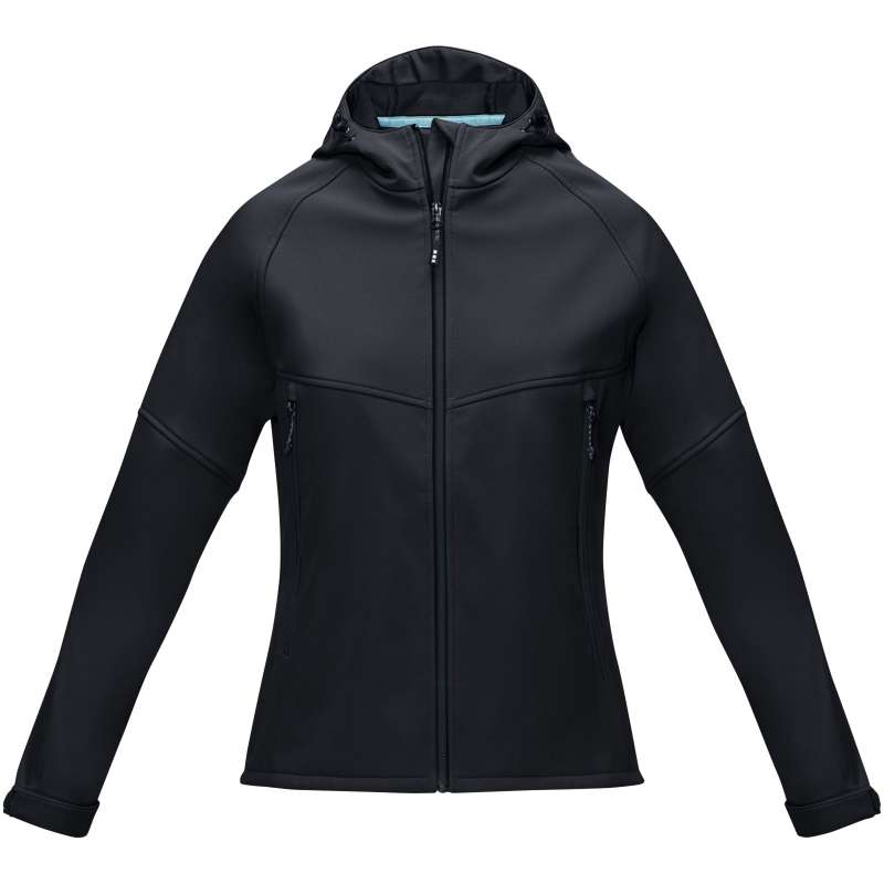 Giacca per trekking da donna in softshell riciclato - cod. P37505