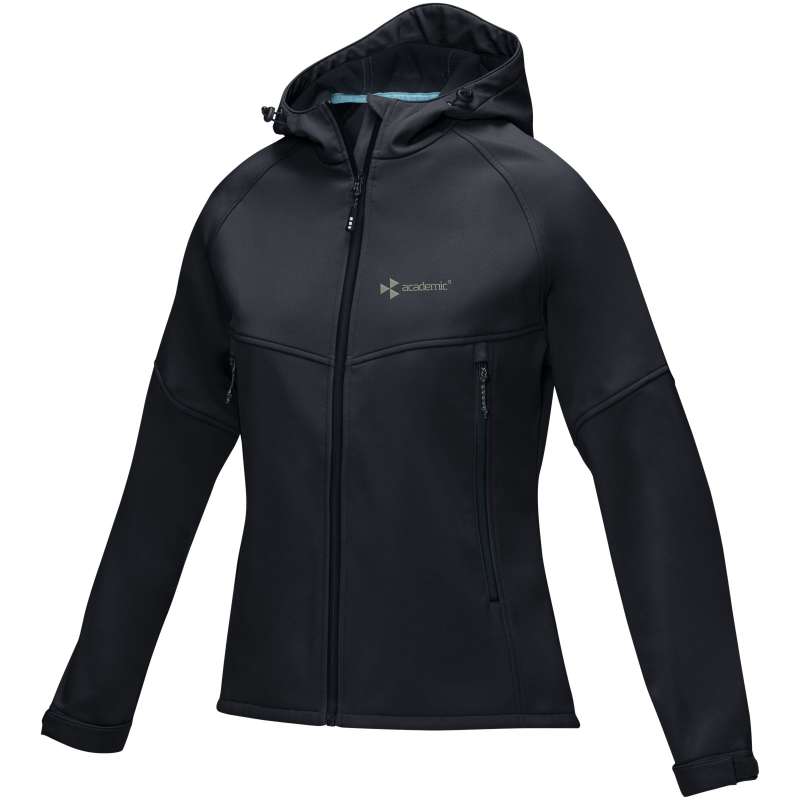 Giacca per trekking da donna in softshell riciclato - cod. P37505