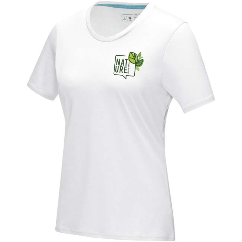 T-shirt a manica corta con logo e scritte da donna - cod. P37507