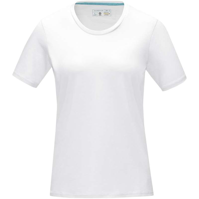 T-shirt a manica corta con logo e scritte da donna - cod. P37507