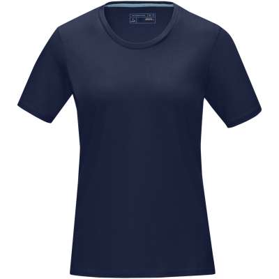T-shirt Azurite a manica corta da donna in tessuto organico - cod. P37507