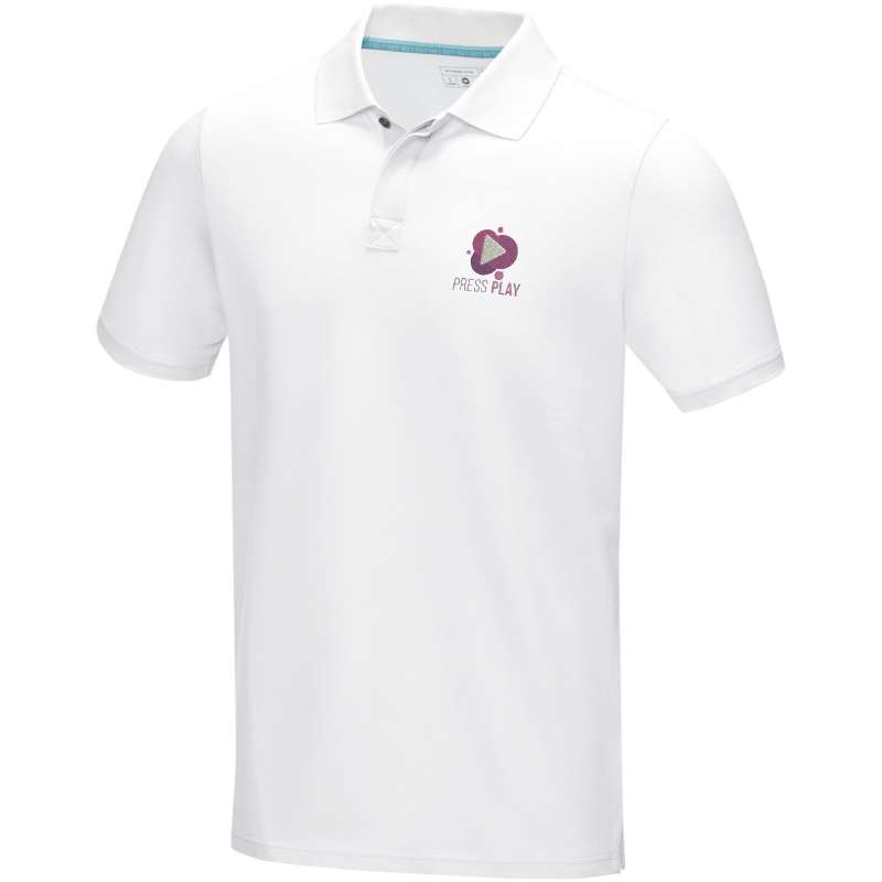 Polo Graphite a manica corta da uomo da personalizzare - cod. P37508