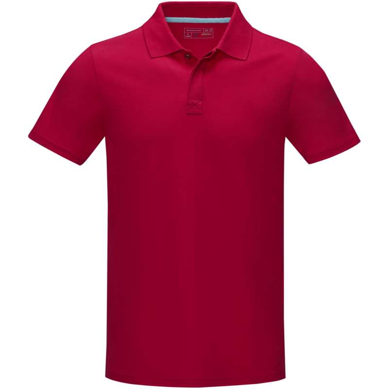 Polo Graphite a manica corta da uomo da personalizzare - cod. P37508