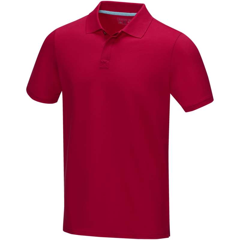 Polo Graphite a manica corta da uomo da personalizzare - cod. P37508