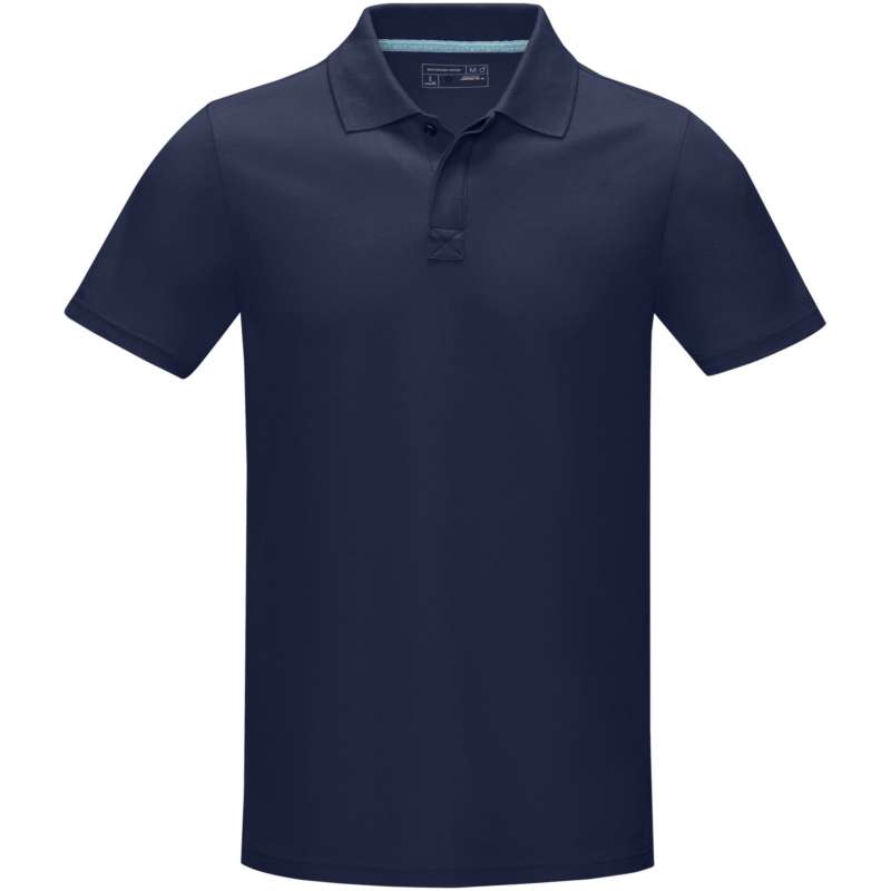 Polo Graphite a manica corta da uomo da personalizzare - cod. P37508