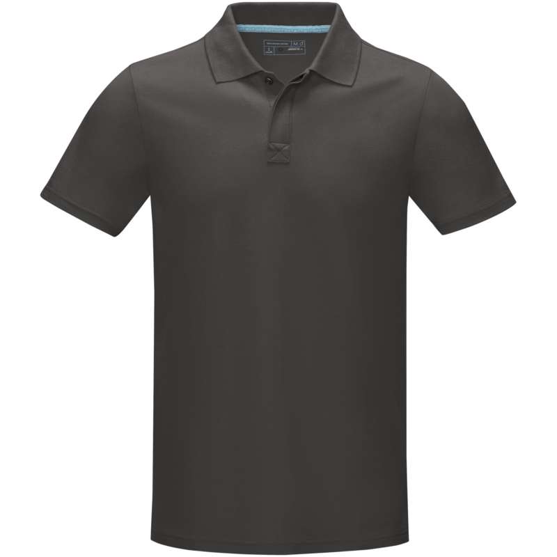 Polo Graphite a manica corta da uomo da personalizzare - cod. P37508