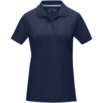 Polo Graphite a manica corta da donna in tessuto organico - cod. P37509