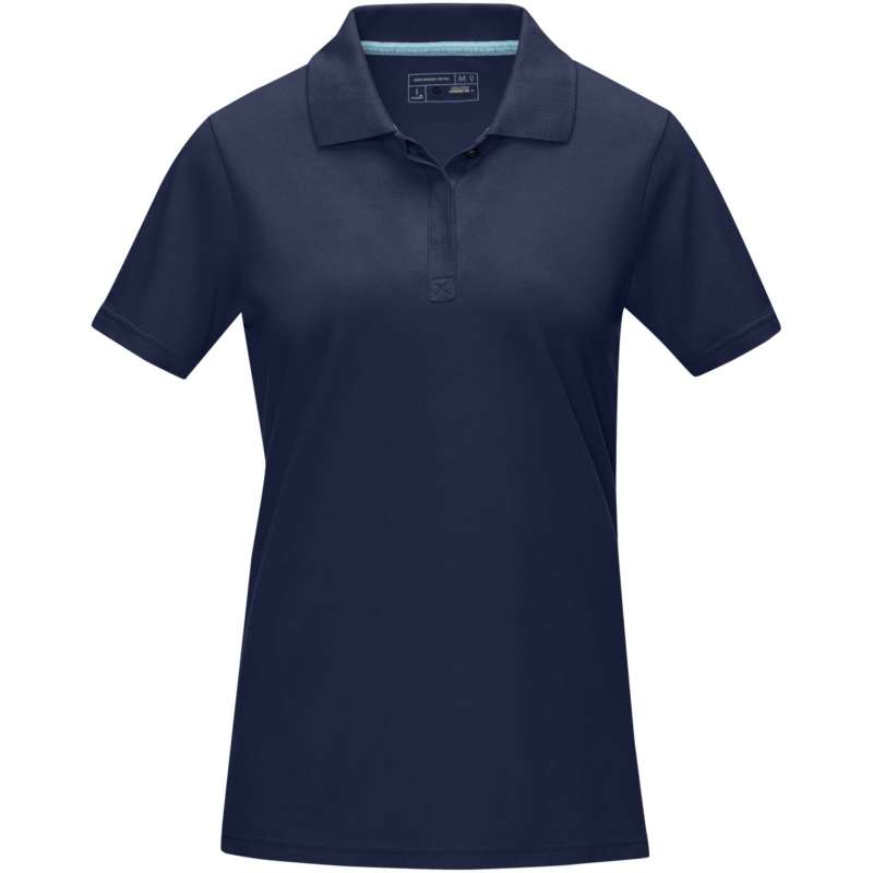 Polo Graphite a manica corta da donna da personalizzare - cod. P37509