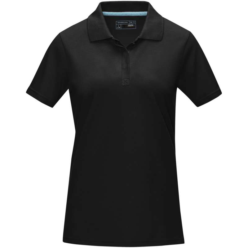 Polo Graphite a manica corta da donna da personalizzare - cod. P37509