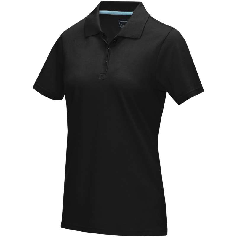 Polo Graphite a manica corta da donna da personalizzare - cod. P37509