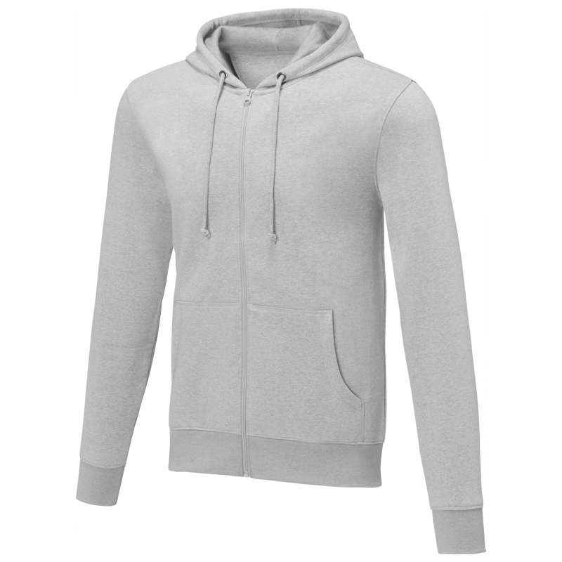 Felpa con cappuccio e zip uomo - cod. P38229