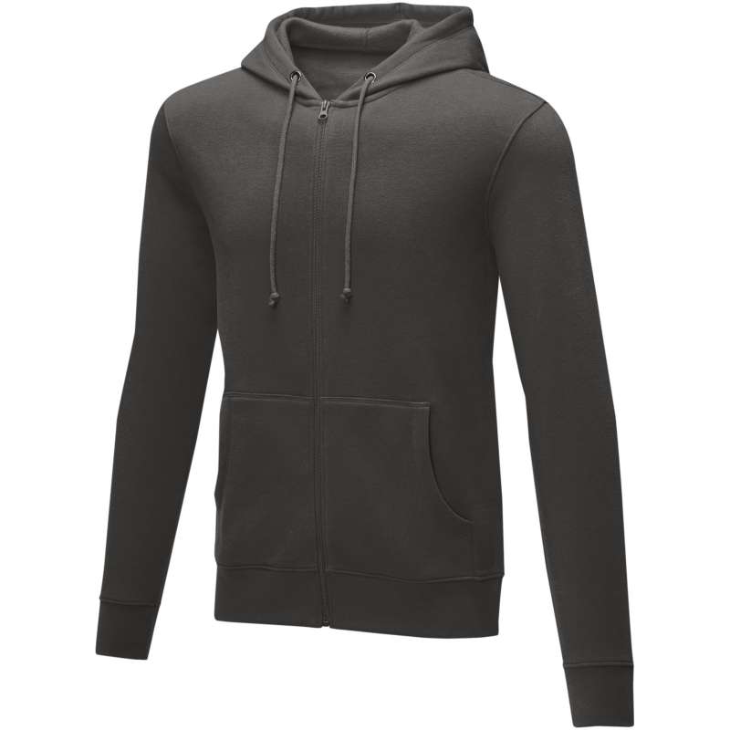 Felpa con cappuccio e zip uomo - cod. P38229