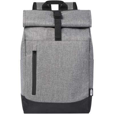 Zaino roll-up certificato GRS per portatile da 15,6" Hoss - 12L - cod. P120548