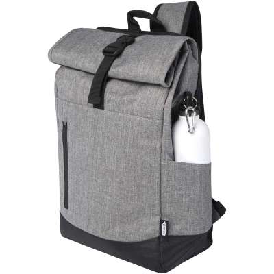 Zaino roll-up certificato GRS per portatile da 15,6" Hoss - 12L - cod. P120548