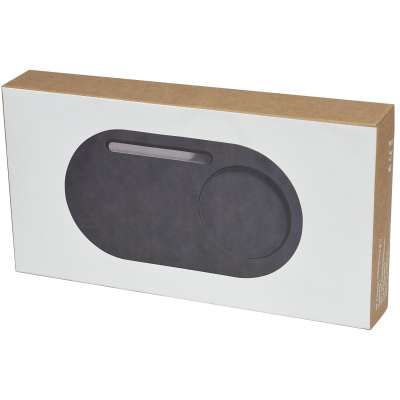 Organizer da scrivania Klip con stazione di ricarica da 5 W - cod. P124142