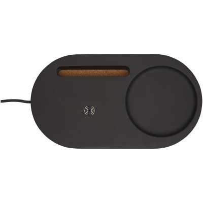 Organizer da scrivania Klip con stazione di ricarica da 5 W - cod. P124142