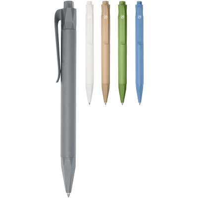 Penna a sfera Terra in plastica da mais (inchiostro blu) - cod. P107743