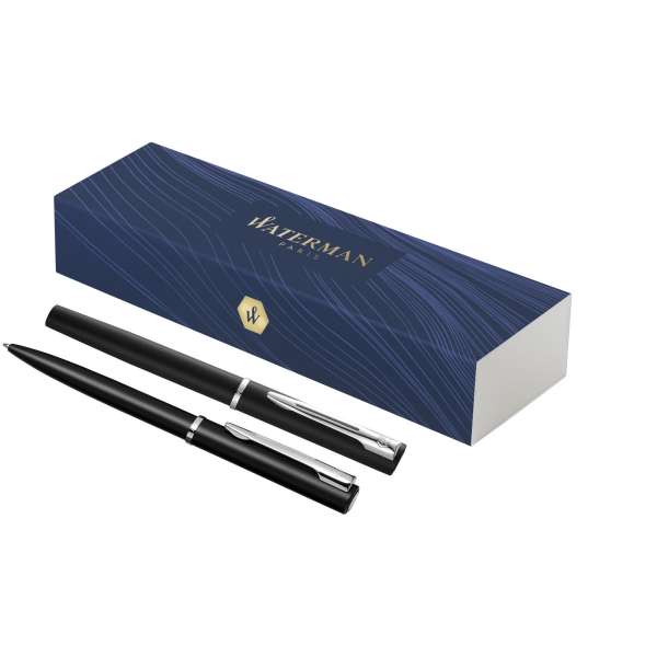 Waterman set penna a sfera e penna roller Allure (inchiostro blu) - cod. P107752